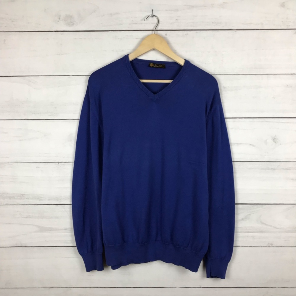Loro Piana Italy Long Sleeve Sweater
